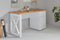 Jahnke Schreibtisch Chalet D 140 Montana Eiche/Weiss