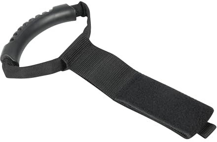 Electraline 94022 Enrouleur de câble avec poignée/poignée de porte rallonges en Velcro, peut enrouler jusqu'à 25 M de câble et 20 kg de poids