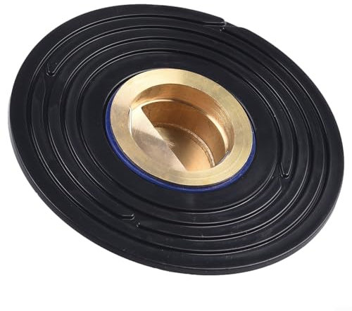 Preventore di riflusso dello scarico del pavimento della doccia, valvola di scarico del nucleo fognario, tappo anti-odore in silicone, filtro per lavello in rame, per cucina e bagno (nucleo in rame