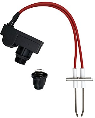 MeTer Star, accenditore di batteria AA a due uscite, con doppio elettrodo di accensione, per kit di fornelli da cucina per catering, con cavo di 0,24 metri di lunghezza