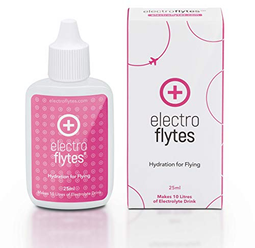 ElectroFlytes Electrolyte Drops 25ml – Rehydrate While Flying, Trace Mineral Drops for Travel, Jet Lag Relief, Hydration Support, Sugar-Free, Compact Travel Electrolytes - Pink