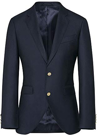Hackett London GB Blazer SB Chaqueta de Traje, Azul (Navy 595), 56 (Talla del Fabricante: 44) para Hombre