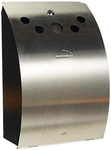 Lacor 63341 63341 - Posacenere da parete, in acciaio 18/10