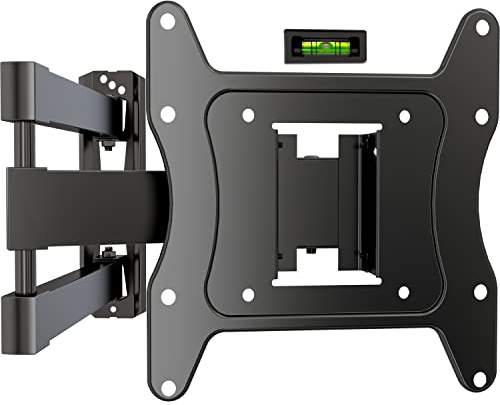 TV Wandhalterung für 14-42 Zoll Bildschirme VESA 100x100 bis 200x200mm Schwenkbare Neigbare und Ausfahren für LED, OLED, Flach & Curved Wandhalter Fernsehers - Max Last 35 kg