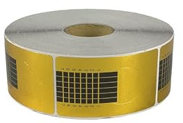 LEOFLA Rotolo Cartine Oro Da 500 Pezzi Nail Art Per Ricostruzione Allungamento Unghie