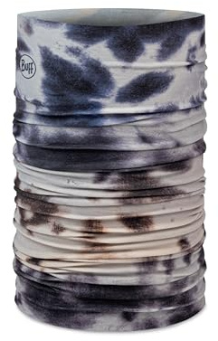 Buff Braga de cuello Original EcoStretch Hombre Mujer Adulto, Bufanda, Tubular, Multifuncion, Cuello y Cabeza, Correr, Caminar, Senderismo, Sostenible, Ligera, Talla Única, Gris Grey