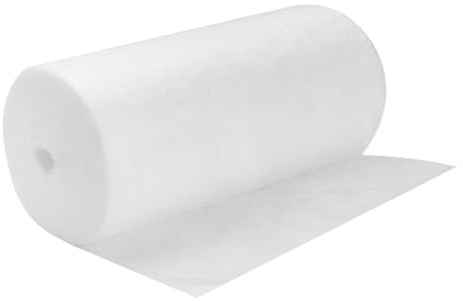LOLIPPYY Panno in Fibra di Bambù Usa e Getta per Ragazzo Ragazza, 100 Fogli per Rotolo, Bianco, Assorbente e Traspirante, per Inserti Pannolini Lavabili