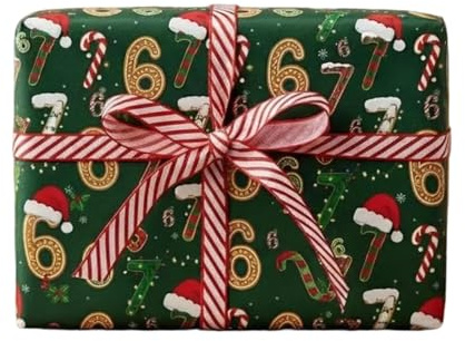 Geschenkpapier – Geschenkpapierbögen | Festliche Dekobögen, perfekter Geschenkumschlag aus Papier für Freunde, Kinder, Büros, Schmuckkästchen, Geburtstagsgeschenke und Weihnachtsfeier-Dekoration