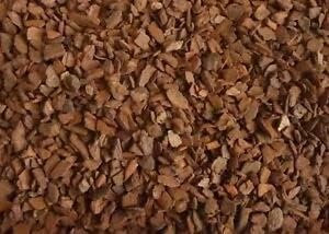 UK GROW Retile Bark Bedding - 50L Forest Terrain Orchid Bark Chips Natural Terrain for Reptiles, Orchid Bark Chips (50L)