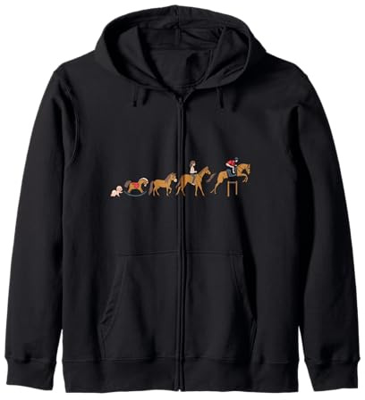 Cheval Amant Équitation Cadeau Chevaux Fille Cheval Sweat à Capuche