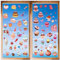 craspire 8 Stile Kuchen-Wandaufkleber, Dessert, Essen, PVC-Fensteraufkleber, Wasserdicht, Selbstklebend, Zum Abziehen Und Aufkleben, Für Geburtstagsparty, Wohnheim, Kühlschrank, Schlafzimmer