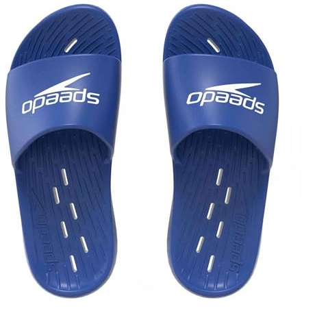 Speedo Slide Sandales pour Homme, Bleu Marine/Blanc, 46