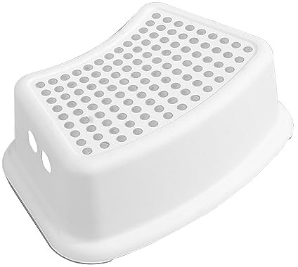 35x25x15cm Marche Pied WC pour Adulte - Tabouret WC pour Salle De Bain Et WC, Tabouret De Toilette Physiologique, Marche Pied Toilette pour Adultes Et Enf-Ant, Marchepied Antidérapant pour Salle Bain
