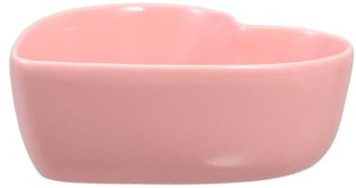 Gatuida Cuenco de Cerámica para Servir con Forma de Corazón Cuenco Plato de Arroz Chino Caja de de Sopa de Cocina