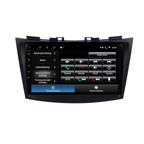 MKVAXR 2 Din 8 Core Android 10 Car Radio Auto Stereo, for Swift, 2010 2011-2015 2016 Navigation GPS DVD Multimedia Player Vehicle Multimedia Player