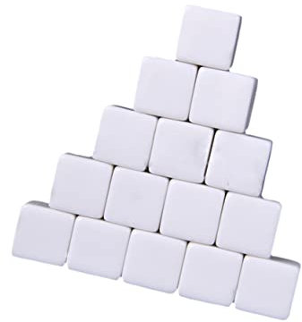 JOINPAYA Vuoti Acrilici 16Mm a Sei per da Te Divertenti per Giochi e Attività Ricreative Set da 30