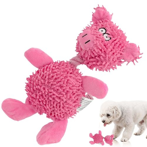 Beißresistentes Hundespielzeug – Langlebiges Quietschendes Haustierzubehör | Samt Kauspielzeug Für Welpen | Indoor Outdoor Spiel, Training, Geburtstagsgeschenk, Weihnachtsgeschenk, Garten, Park