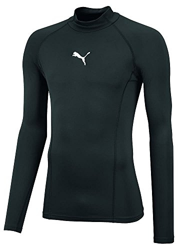 PUMA Liga Baselayer Tee LS T-Shirt, Herren, Schwarz (Schwarz), 44/46 (Herstellergröße: S)