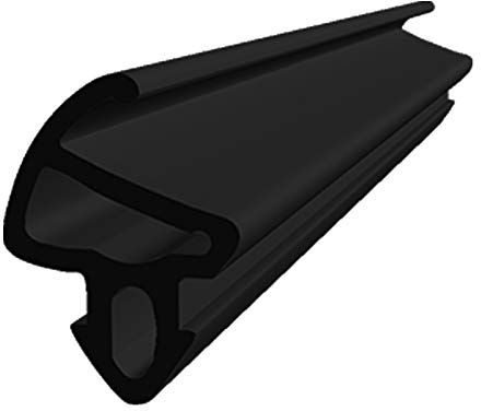 Horivert Fensterdichtung S-1150 schwarz 20m Gummidichtung Tür Balkon Dichtungsband Oberlicht Scheibe Luftzugstopper PVC Fenster Kunststofffensterdichtungen
