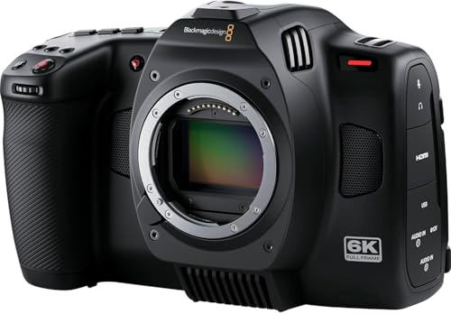 Blackmagic Design Cinema Camera 6K, Full Frame Sensor, L Mount (CINECAM60KLFL)