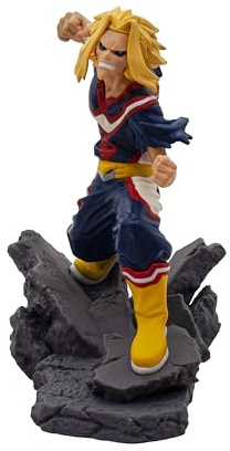 Banpresto Action Figure All Might My Hero Academia - Combination Battle 9 cm BP89096P Multicolore - Figura da collezione ideale per i fan degli anime