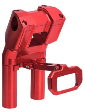 Moto Raisers Manubrio Rialzo Riser manubrio da 8'' per moto con pannello strumenti tachimetro per Softail per Street Bob