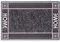 CarFashion PUR|DualClean Türmatte, TPE-VC 100% Nachhaltig, Anthrazit-Metallic, 59 x 39 cm