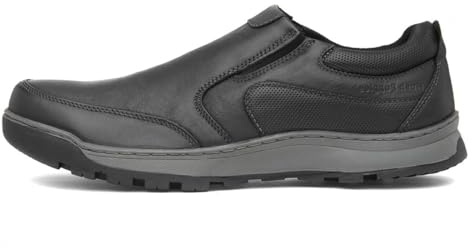 Hush Puppies Mens Jasper Slip On Loafers, Black, 12 UK