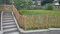 Gartenwelt Riegelsberger Premium Staketenzaun aus Kastanie Rollzaun Lattenzaun Lattenabstand 4-6 cm Zaunlänge 2,2 m Höhe 120 cm