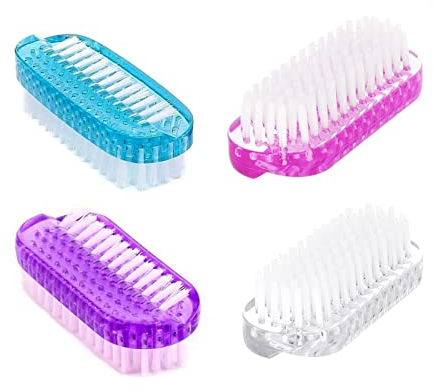 Mano Cepillo de Limpieza,Cepillo de Limpieza para Uñas Cepillo de Uñas de Manija Cepillo de Mano de Fregar Limpieza para Limpieza y Limpieza de Uñas