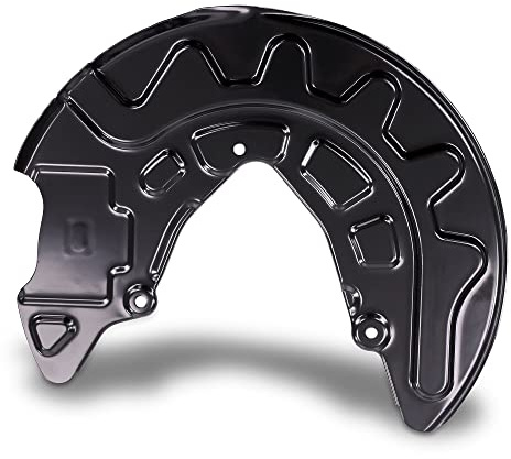 ATEC Germany 1x Placa de anclaje delantera izquierda protección contra salpicaduras para el disco de freno