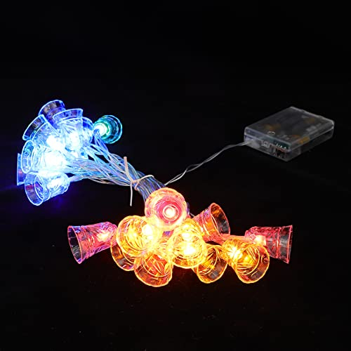 OSALADI 3m Glockenförmige Lampenschnur Festival-lichterkette Innenlichterkette Dekorative Gartenlampenschnur Lampenschnur-