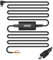 KAWA Dashcam Auto Hardwire Kit Kompatibel mit D8 D10. Mini-USB-Port