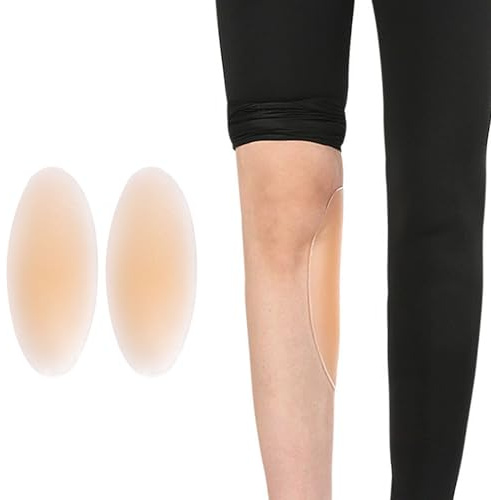 Cuscinetti per Polpacci in Silicone 3 in 1, Correttore per Polpacci in Silicone Realistico e Delicato Sulla Pelle per Gambe Storte, Lavabili e Riutilizzabili con elasticità, per