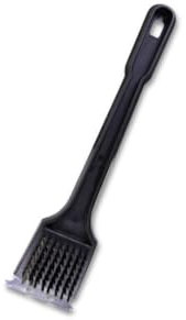 ARCUS BBQ Cleaning Brush 30cm - Cleaning Charcoal, Gas, Electric Grill Oven Barbecue Brush - Stainless Steel Cleaning Blade - Ergonomic Plastic Handle - 1.2cm Metal Bristles - Easy to Clean, Hang