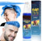 Temporary Hair Colour Spray, Blue Color Hairspray, Washable One Time Temporary Hair Dye Spray Instant Styling for Kids Adults Party Fancy Dress Cosplay Christmas Halloween (Blue, 30ML)