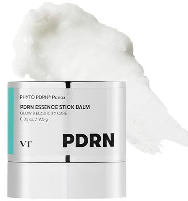 VT COSMETICS PDRN Essence Stick Balm, PDRN Collagen Multi Wrinkle Stick, All-in-One Eye & Neck Treatment, Glow Makeup Base & Face Treatment Balm, Plumping, Fine Lines (0.33 oz.)