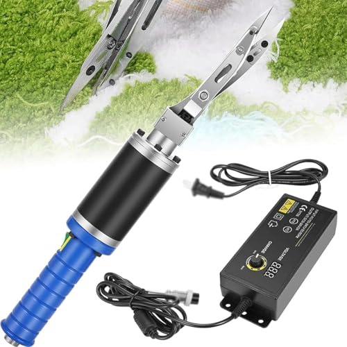 COYEUX Macchina per Intagliare Tappeti, Forbici per Intagliare Tufting, con Teste Sostituibili, velocità 4200 Giri/min, velocità Regolabile, per Produttori E Appassionati di Artigianato