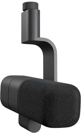 Logitech G Yeti Studio Active Dynamic XLR Broadcast Microphone for Gaming, ClearAmp Active Preamp, Dual-Diaphragm Capsule, Internal Shockmount - Black