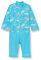 Playshoes UV-Schutz Einteiler Unisex Kinder Badeanzug Schwimmanzug Badebekleidung, Meerestiere Langarm, 62/68