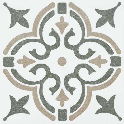 d-c-fix 6 vinilos azulejos adhesivos de pared Jamila olivas 15x15 cm - paneles decorativos lavables pegatinas baldosas decoración revestimiento PVC - para baño, cocina