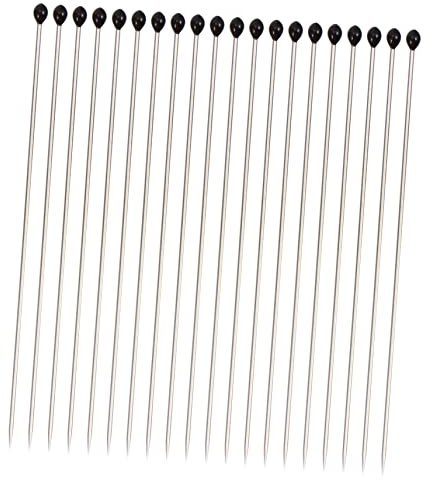 JECOMPRIS Broches à en Acier Inoxydable 200 Pièces Aiguille de Prélèvement pour Entomologie Matériel de Collecte pour Dissection Échantillons Insectes Flacons de Stockage