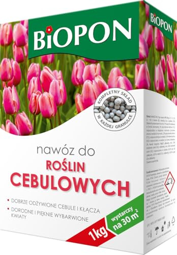 Concime Piante bulbose 1kg - Fertilizzante Fiori - Tulipani Narcisi Gigli Crochi