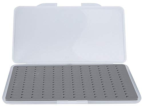 Keenso Angelhaken Köder Aufbewahrungsbox, ABS Leichtes Fliegenfischen Lagerung Tackle Box Angelhaken Köder Fall mit Schaum Zubehör