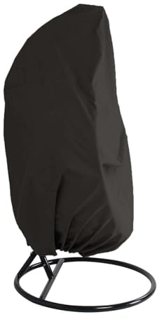 Home Deluxe - Abdeckung Hängesessel Cape Cielo schwarz - für Hängesessel I Hängestuhl Gartenschaukel Hängekorb