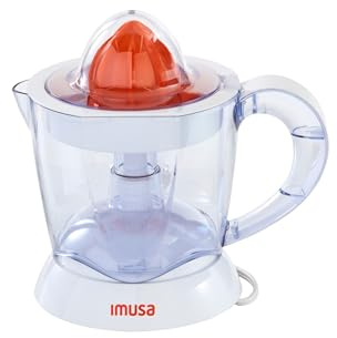IMUSA 34oz Electric Citrus Juicer, White