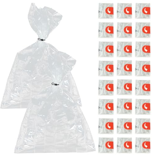 Lot de 50 sacs à rôtir au four, sac à rôtir de dinde, sac à micro-ondes haute température, sacs d'emballage pour poulet, pommes de terre cuites au four, sacs de cuisson pour une cuisson facile et