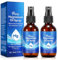 Magnesium Spray 2 Stück, Magnesiumöl für Füße, Körper, Haut, Schlaf, Angst, Muskelentspannung, 100% Reines und Natürliches Topisches Magnesiumöl-Spray in Glasflasche, Leicht Aufzunehmen und Anzuwenden