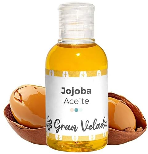Olio di Jojoba 100% puro e naturale 50 ml | Nutriente e idratante per pelle e capelli | Antietà | Anti acne | Rigenerante e Fotoprotettivo