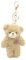 Kotkiddy Bärenplüsch-Schlüsselanhänger Spielzeug für Kinder mit lila Herz 13 cm gestopfter Teddy Plüsch-Rucksack Tasche Anhänger Geschenk für Mädchen
